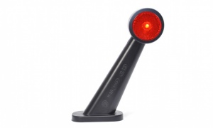 MP8706BL WAS 10-30V LED Left Hand Red/White 45° Outline Marker Lamp